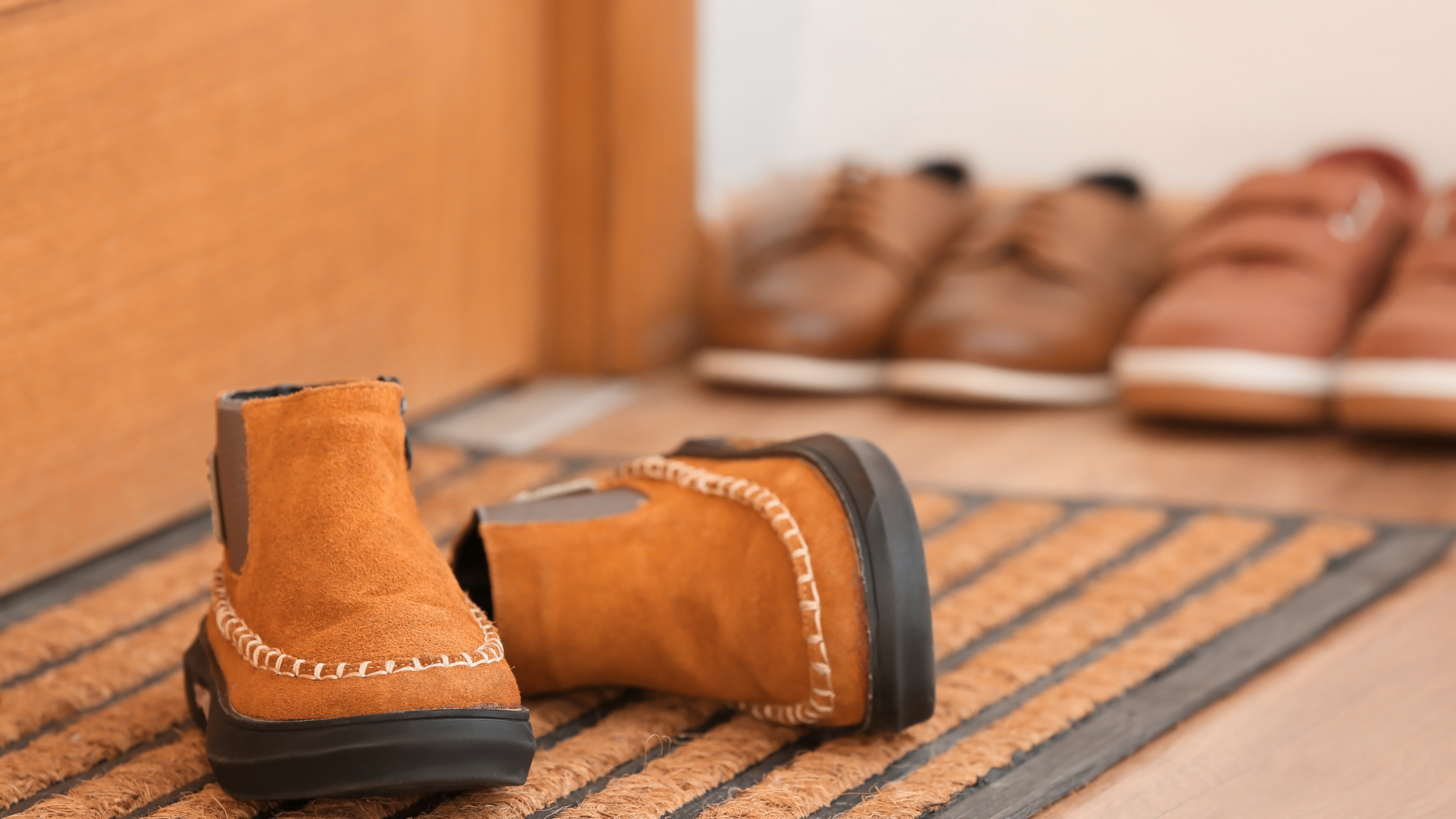 Shoes by the front door as an illustration of knowing your audience