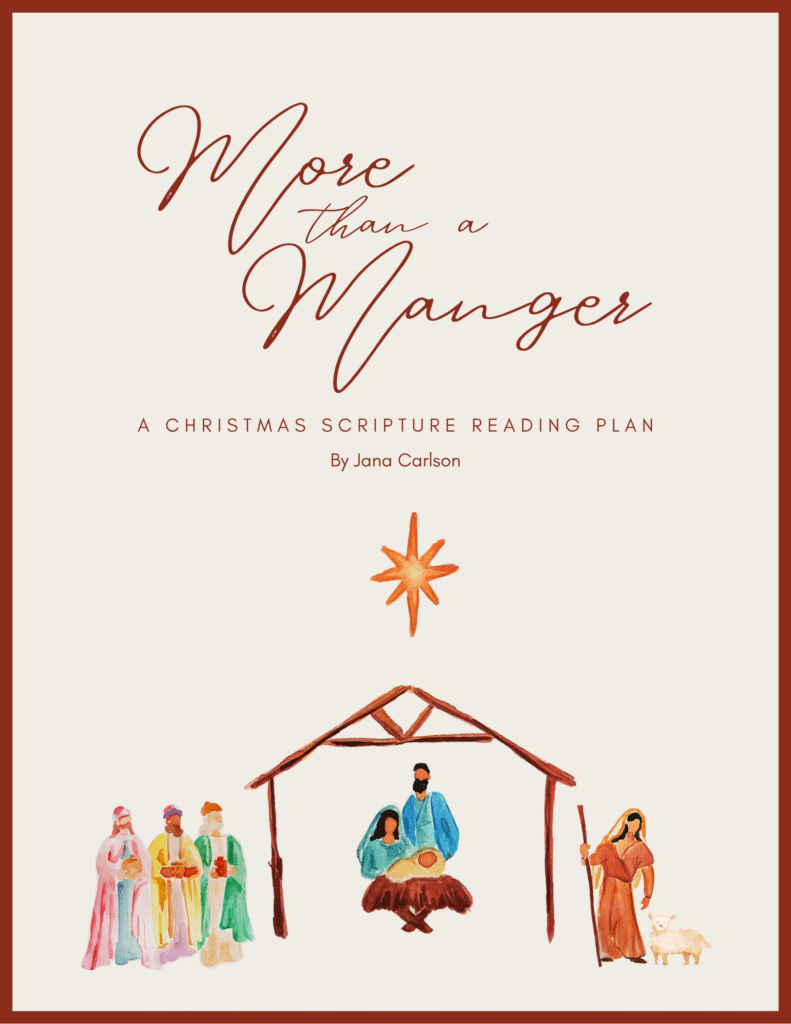 More Than a Manger Christmas Scripture Reading Plan